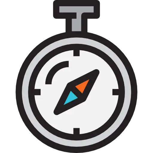 Navigation Compass Icon