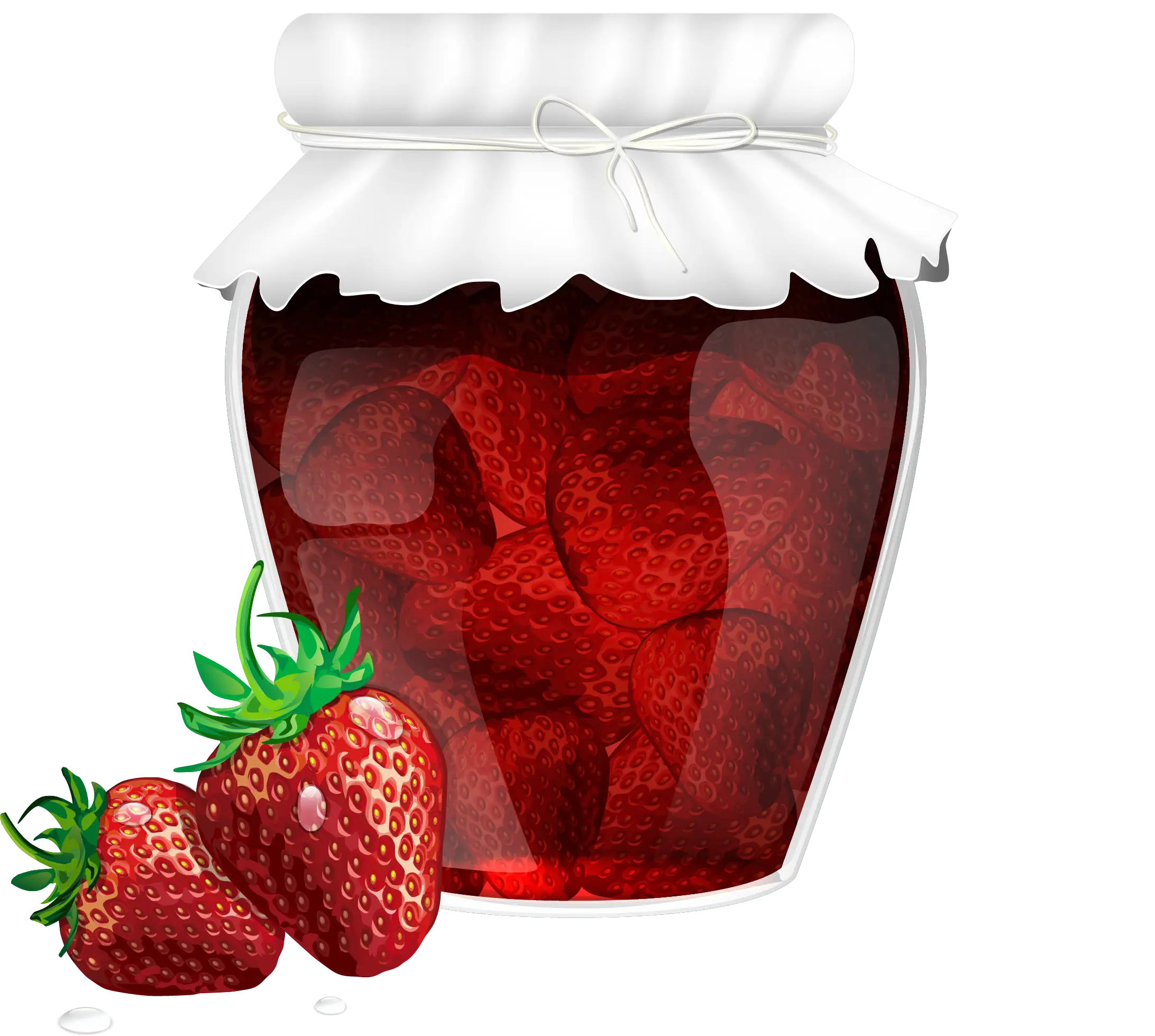 Jar of Strawberry Jam