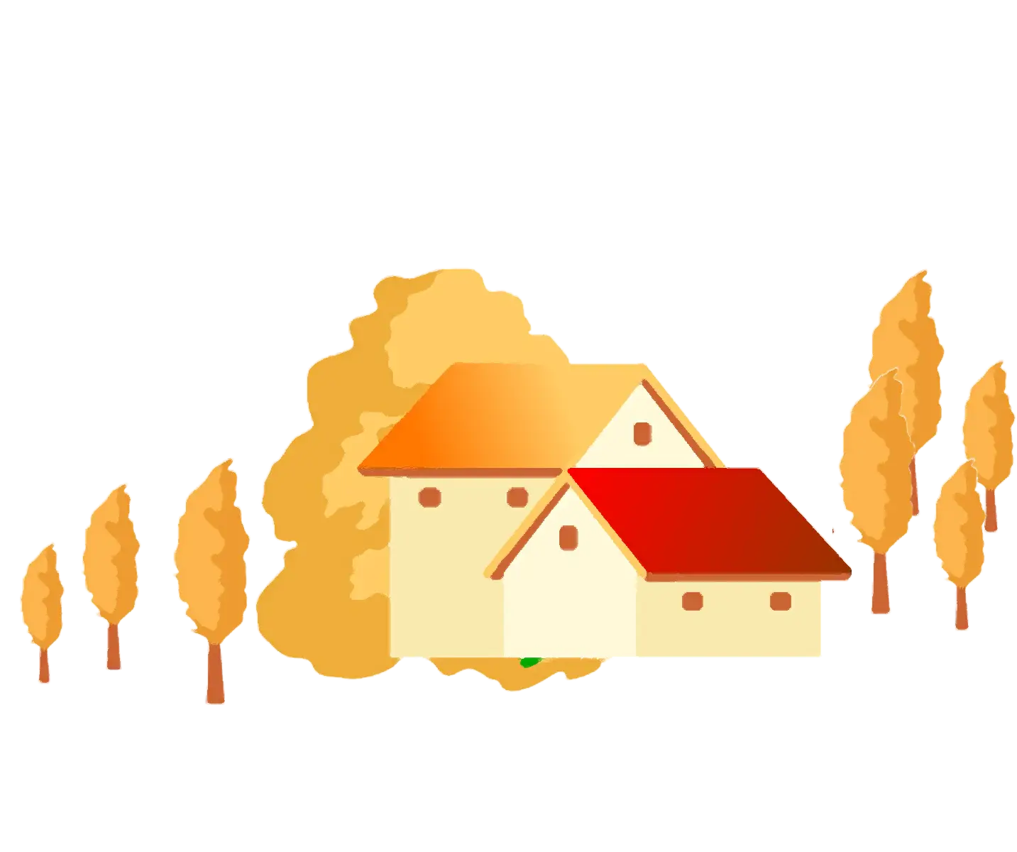Small Cute Doodle House