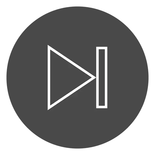 Next Button Icon in Black Circle