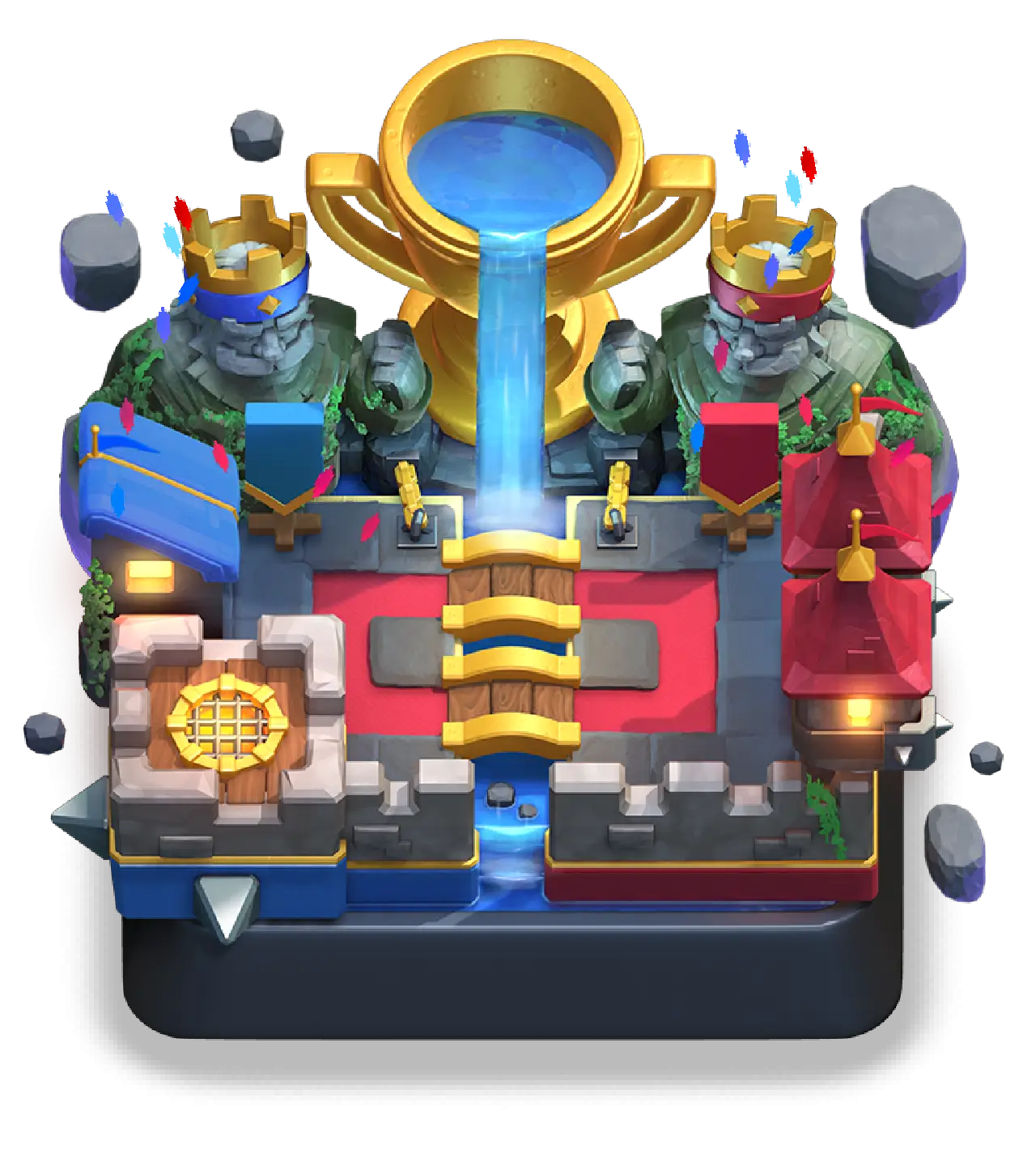 Fantasy Castle with Trophy