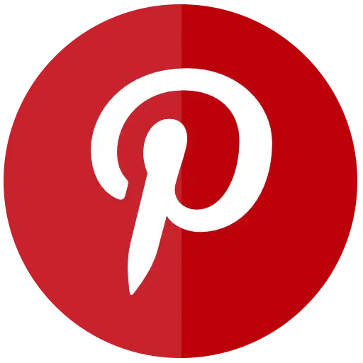 Pinterest Red Circular Logo