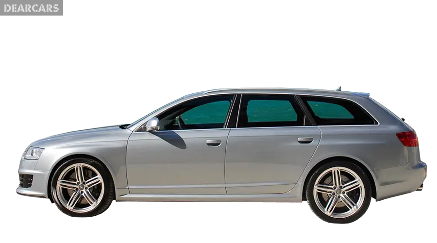 Sleek Silver Station Wagon Car Design