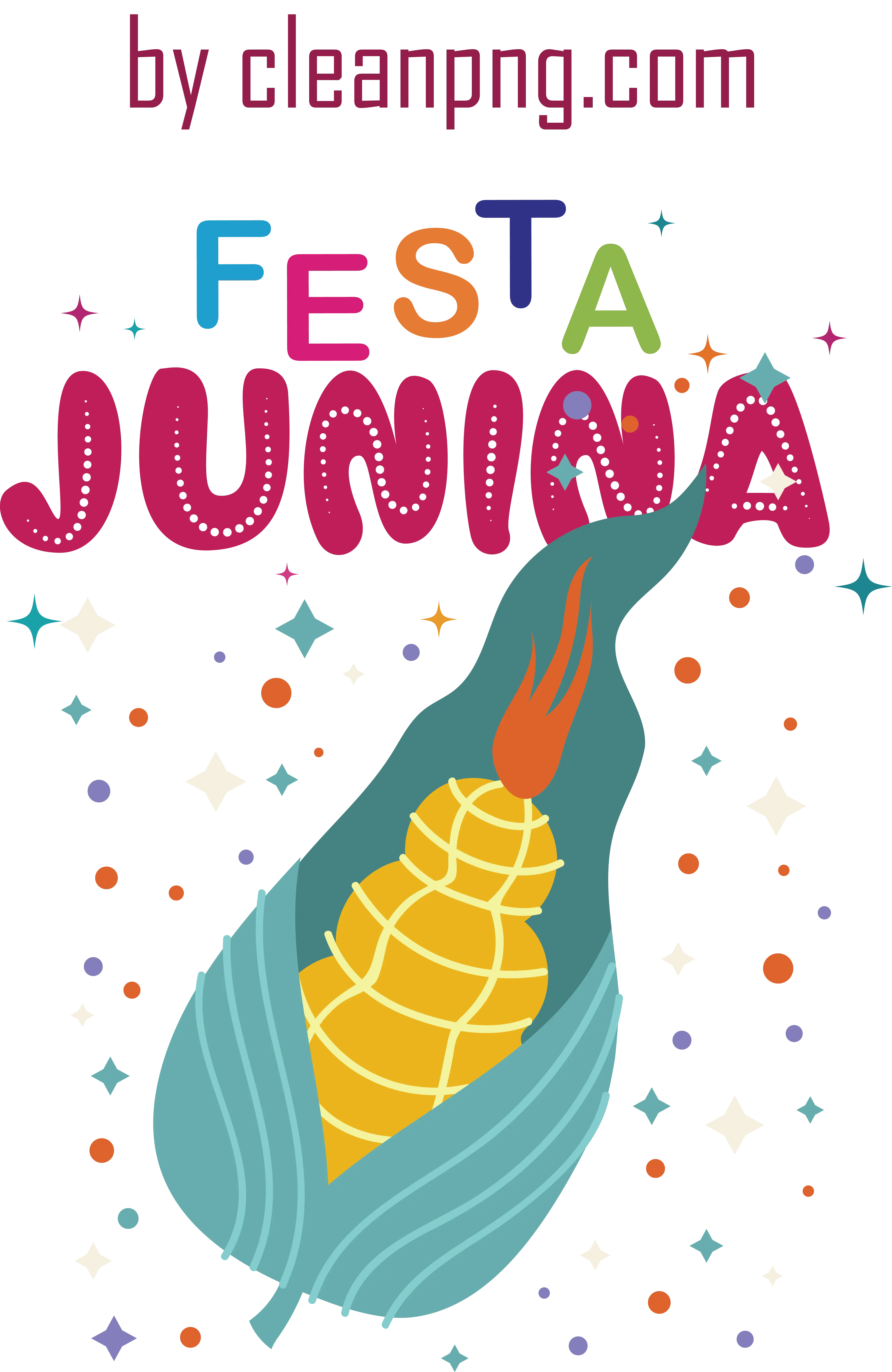 Festa Junina Celebration with Corn