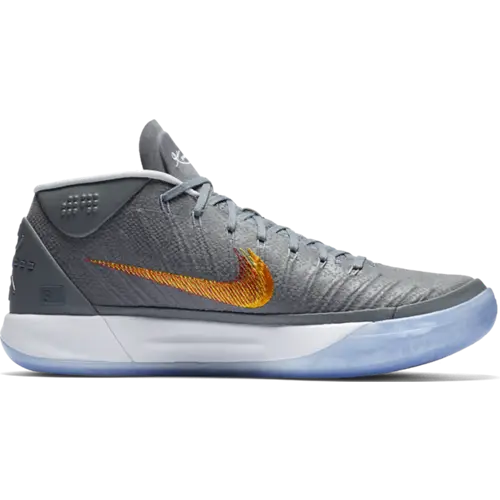 Gray Nike Basketball Shoe