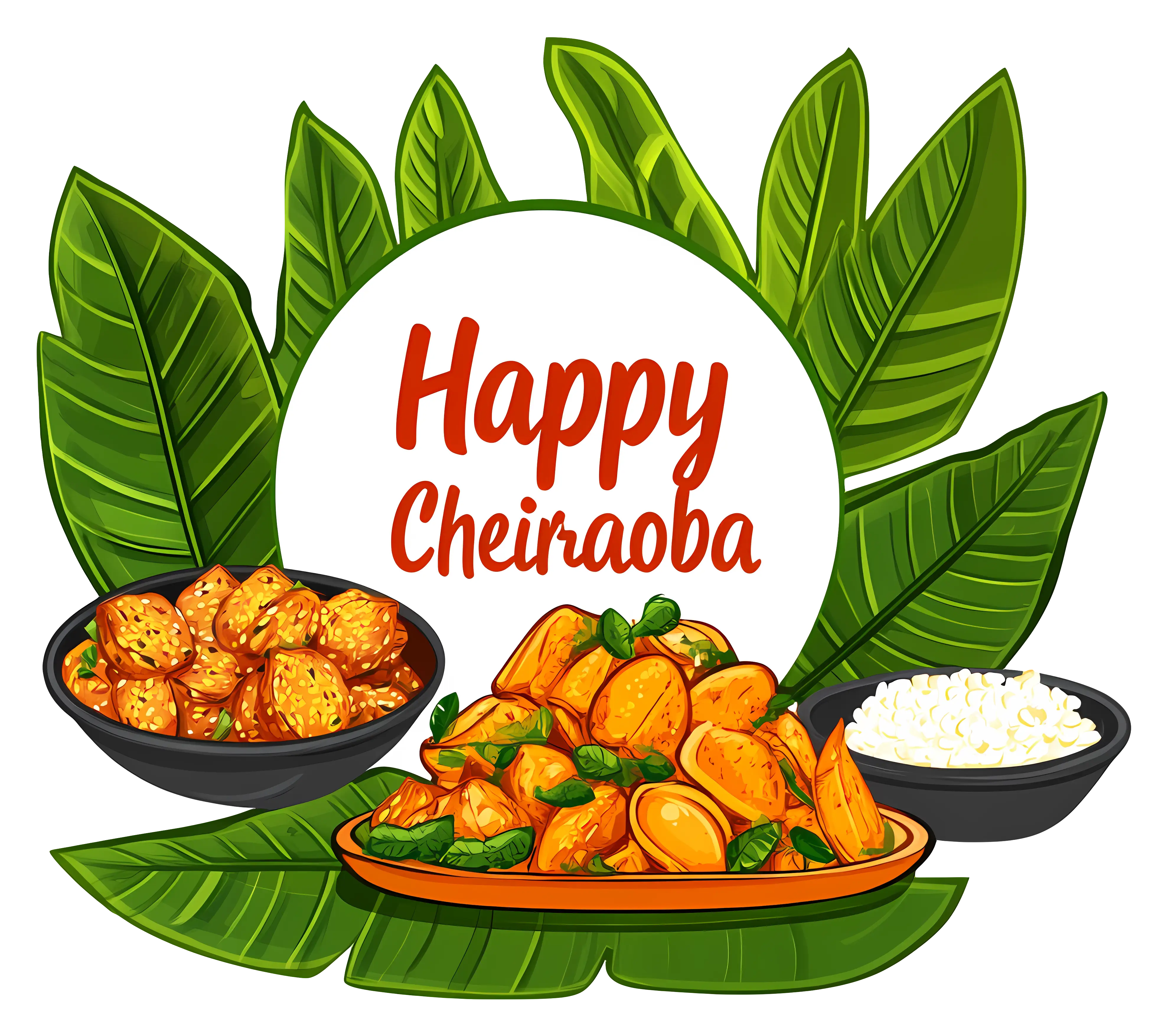 Happy Cheiraoba with Traditional Dishes