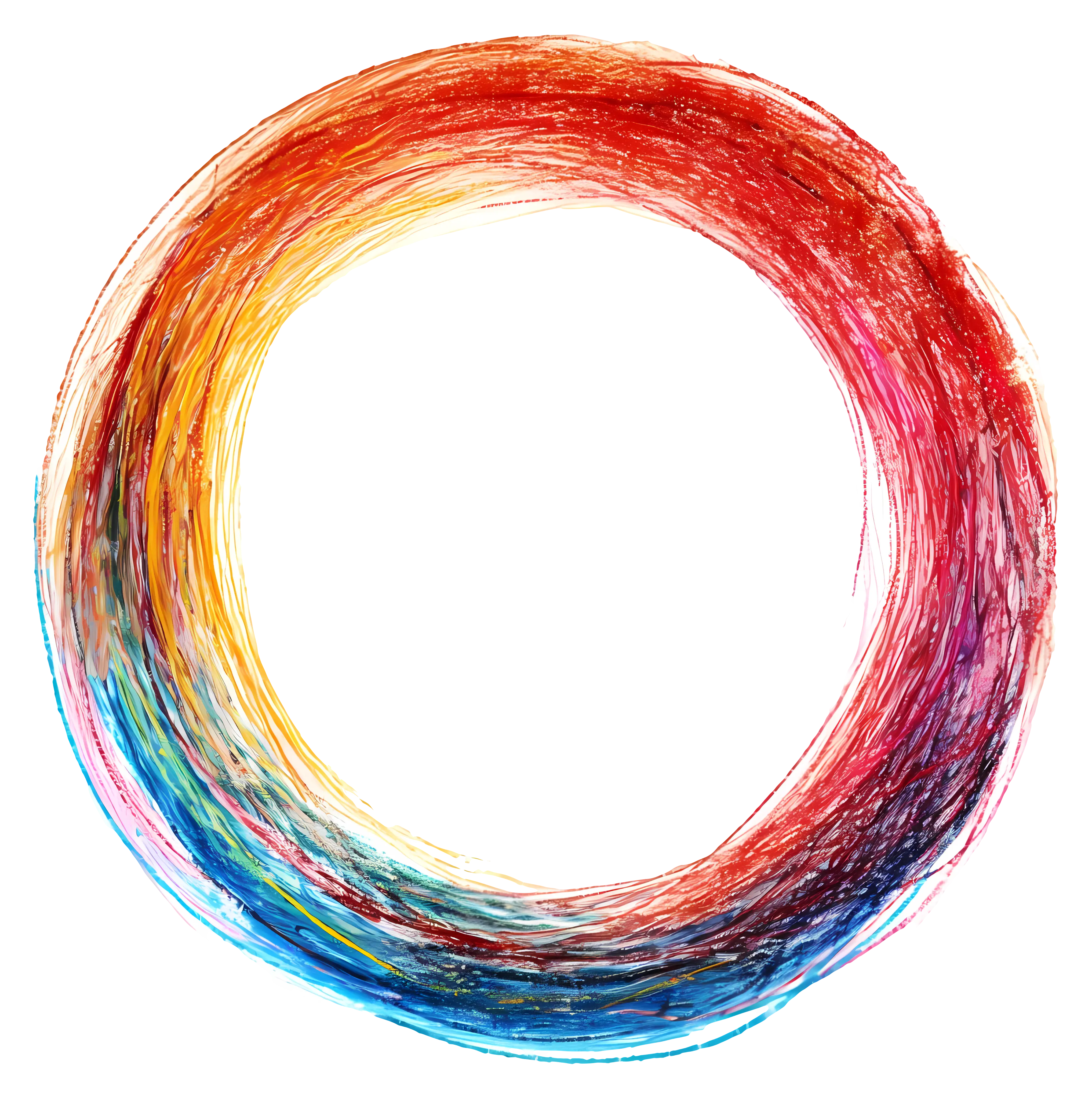 Colorful Circular Art