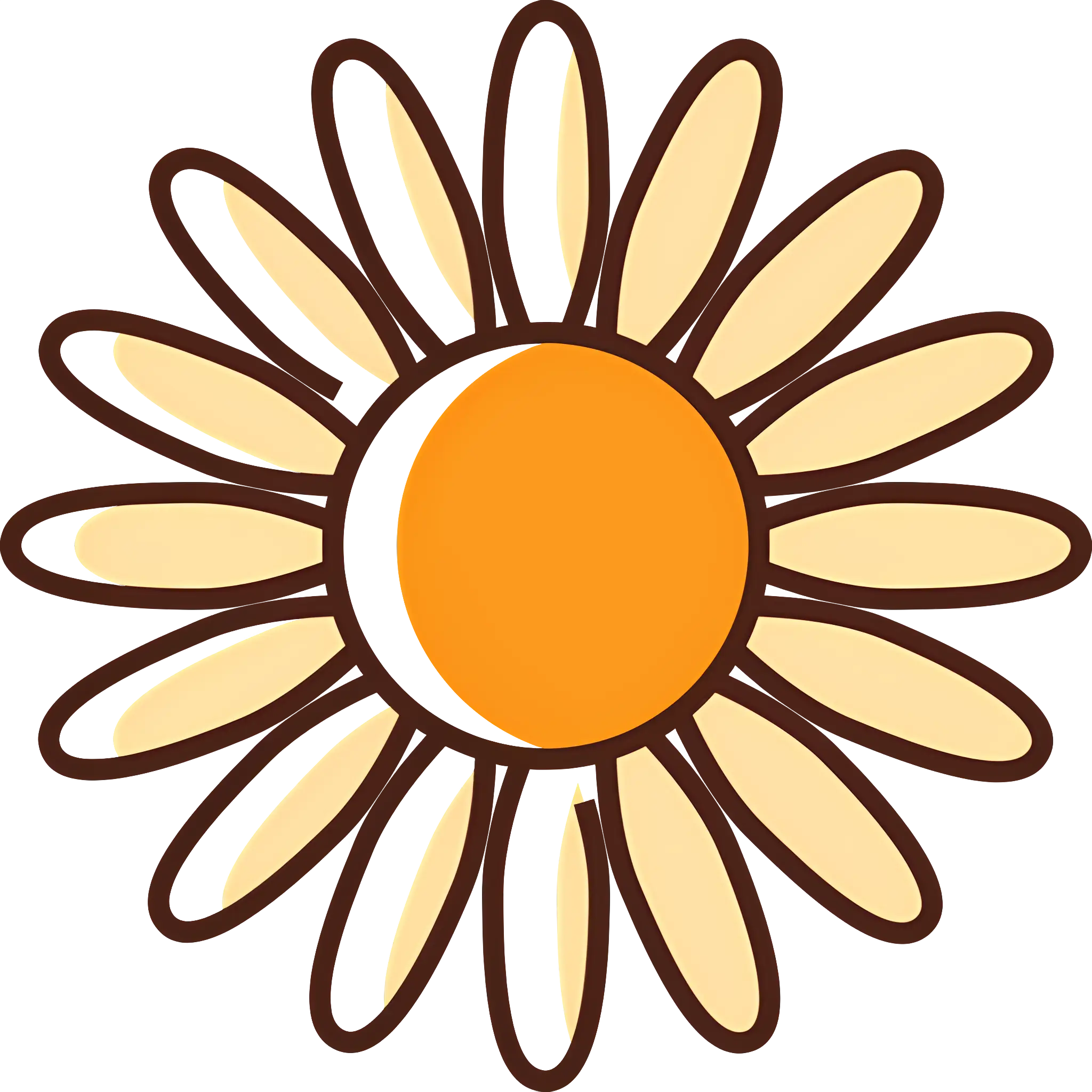 Sunflower with Yellow Petals