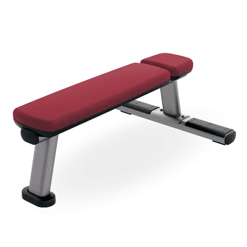 Red Gym Bench for Fitness Training