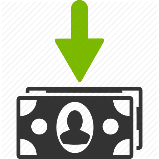 Money Deposit with Arrow