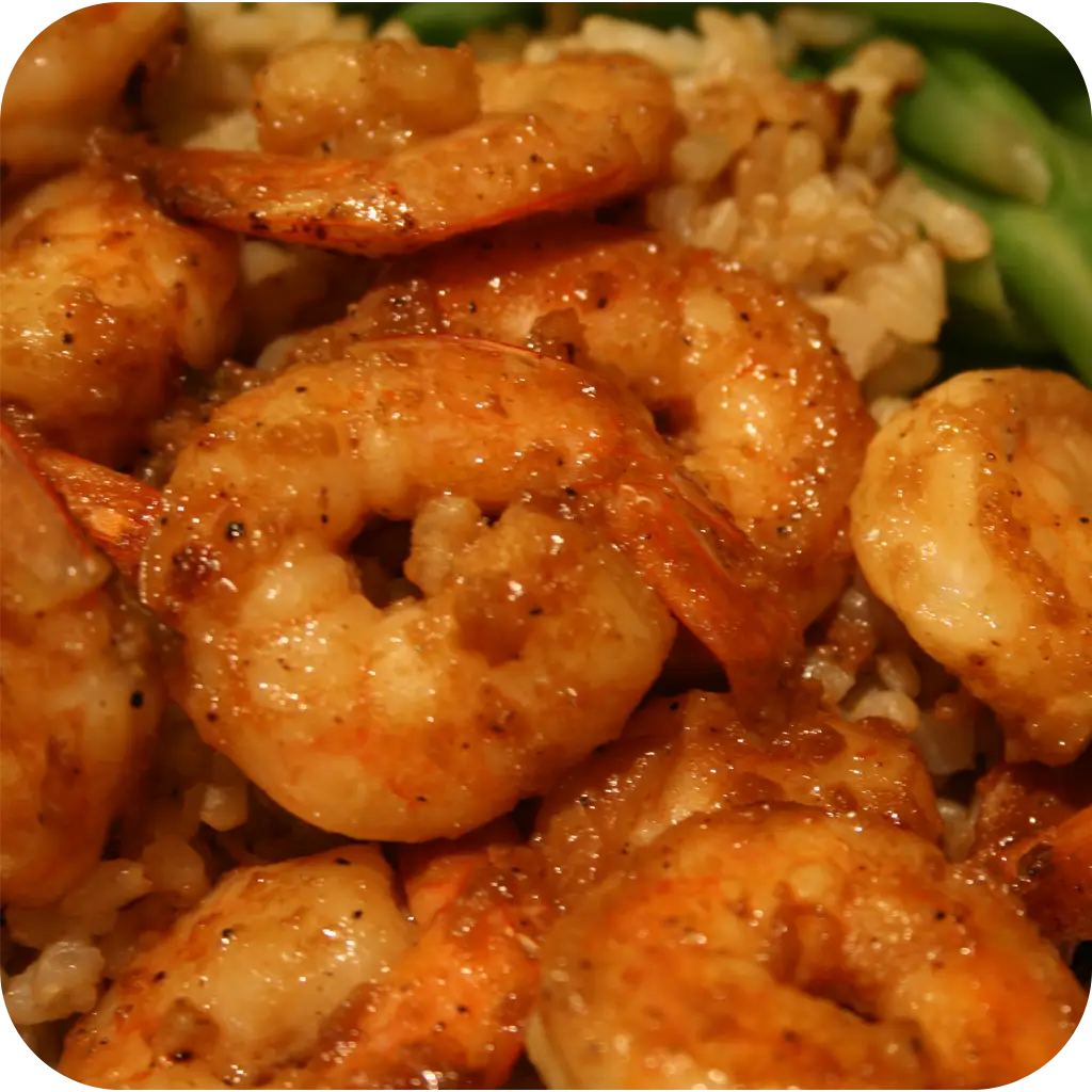 Delicious Shrimp Dish with Rice