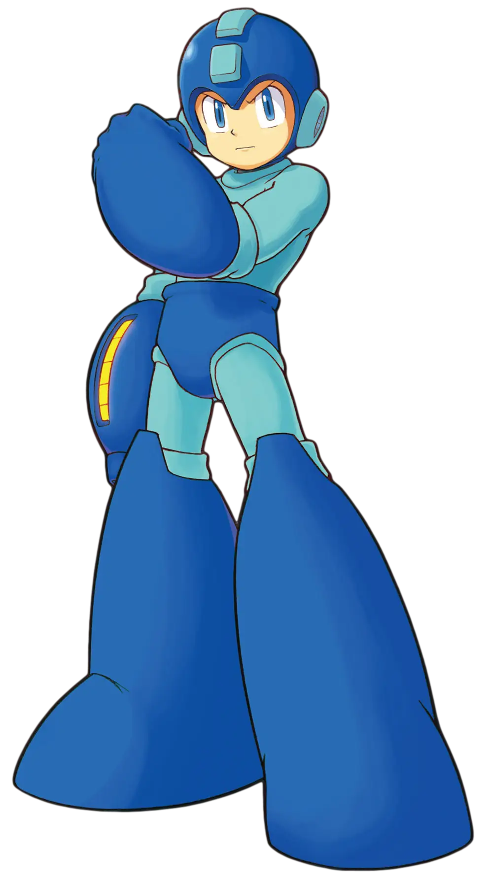 Blue Robot Character