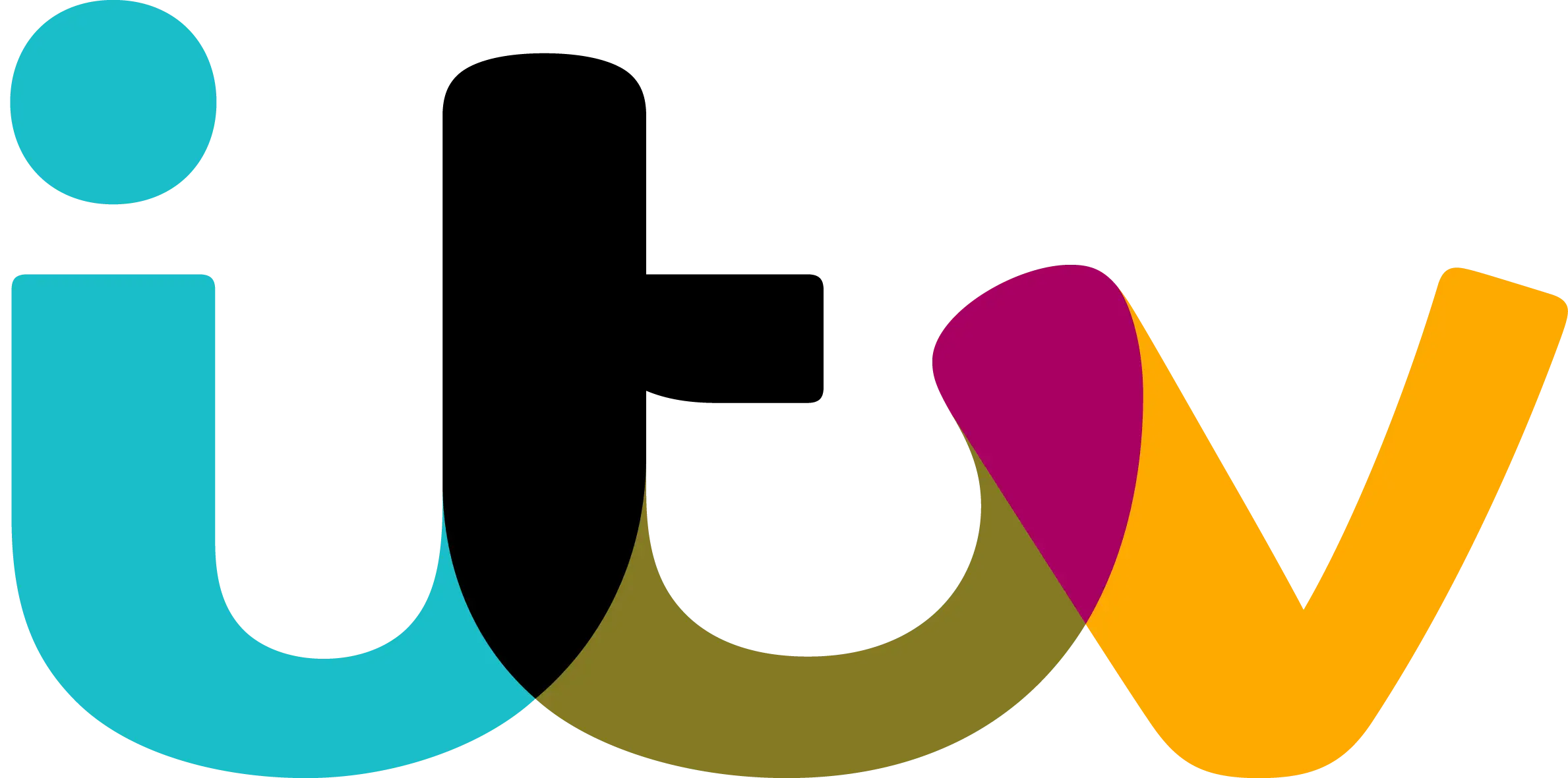 Colorful ITV Logo Design