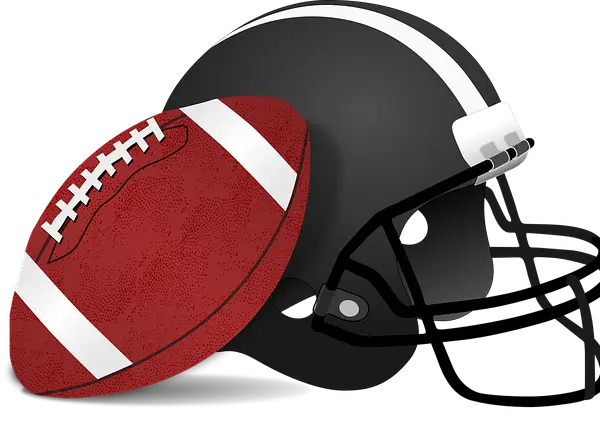 Football and Helmet Sports Gear
