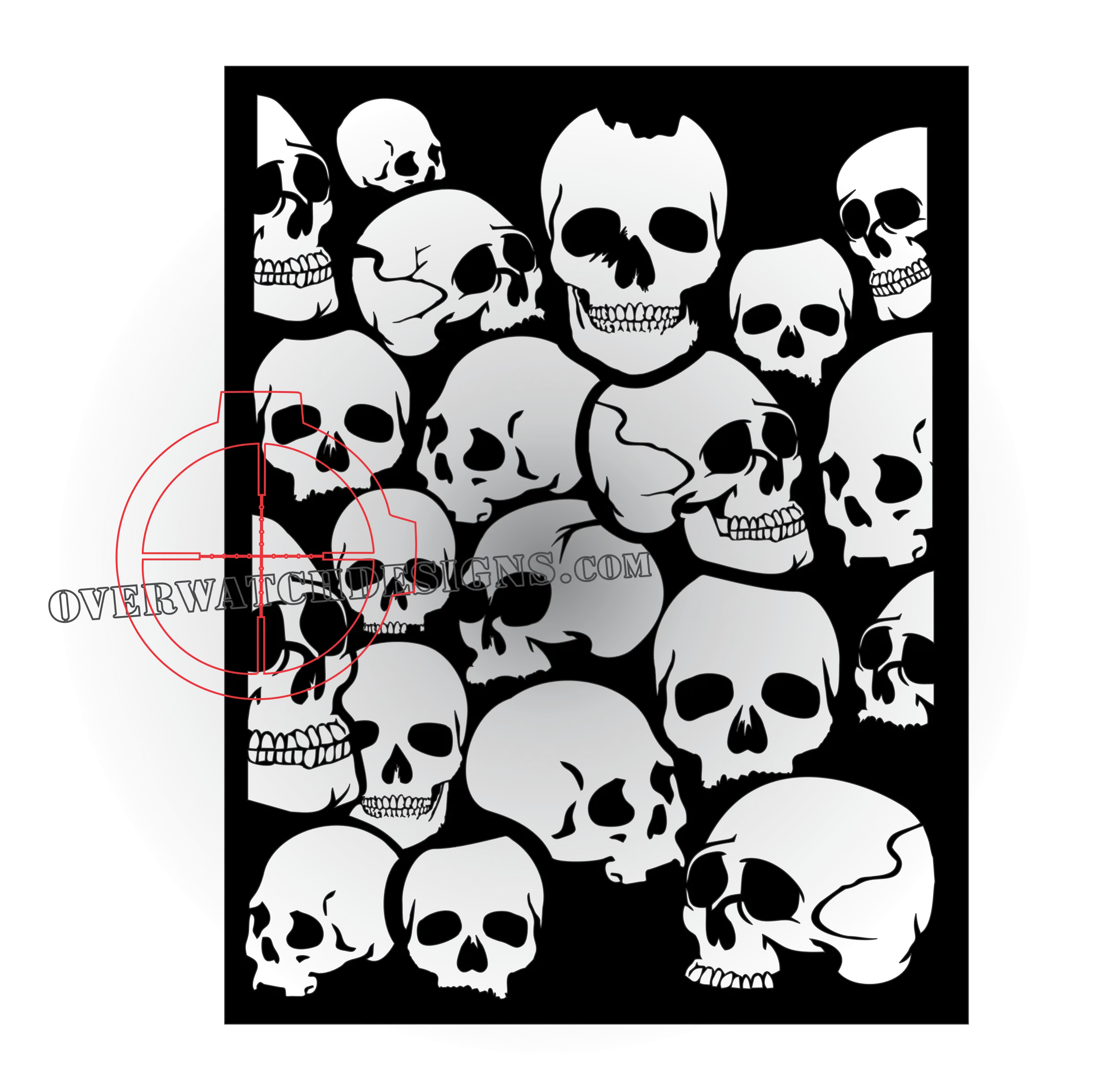 Collection of Skulls for Halloween