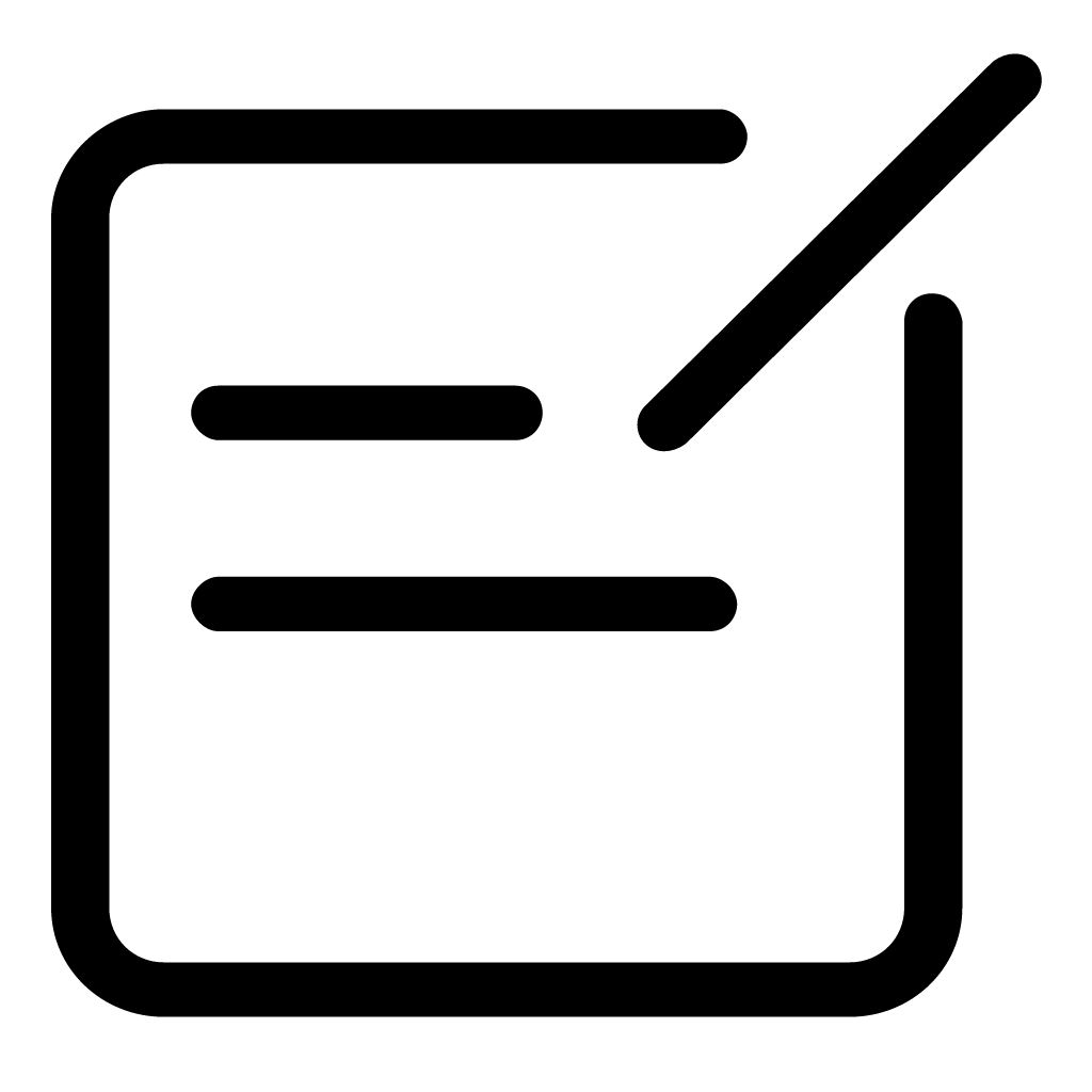 Pen and Checklist Icon Design