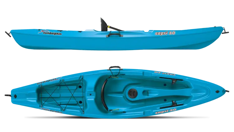 Blue Kayak for Recreational Water Activities