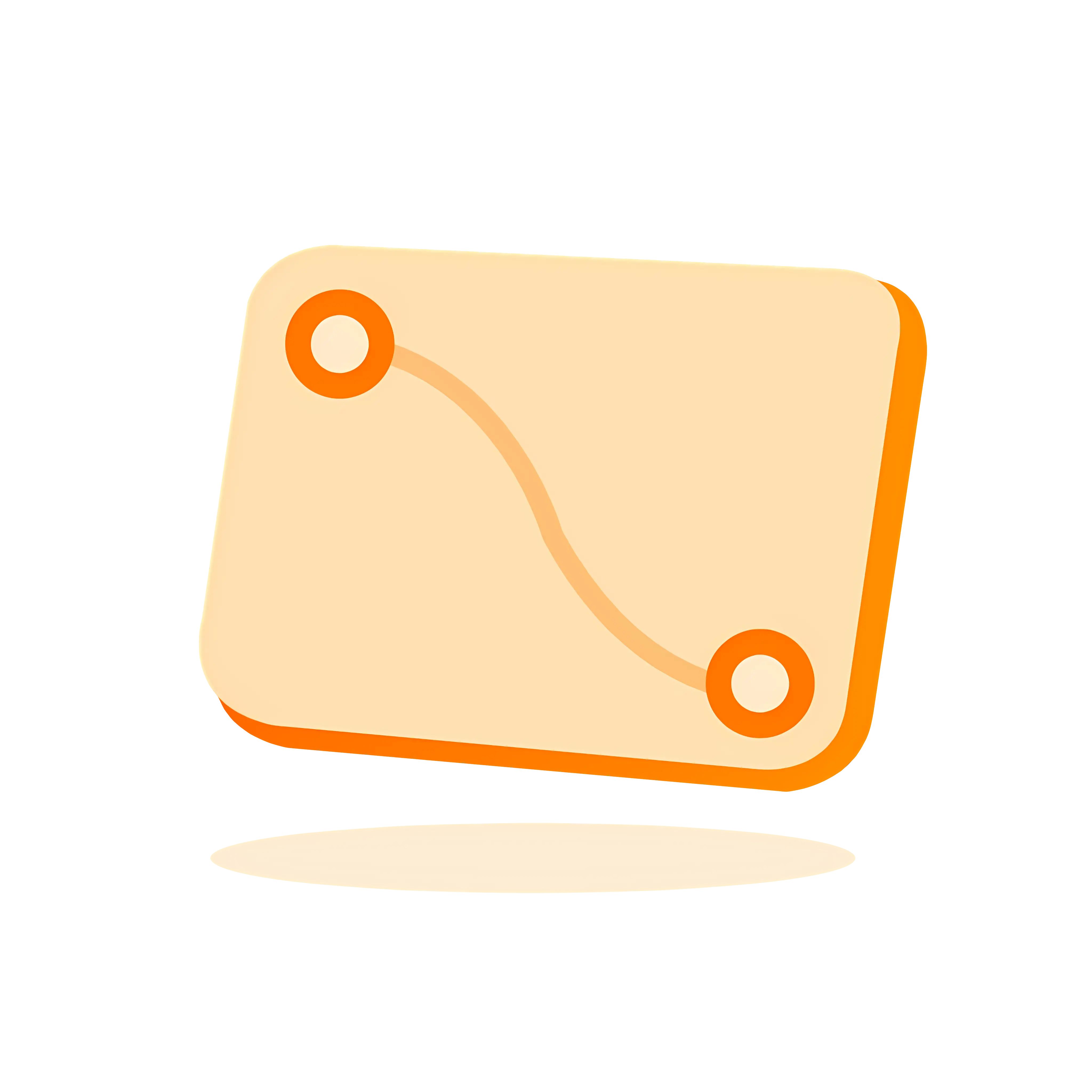 Simple Circuit Board Illustration