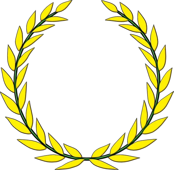 Golden Laurel Wreath for Achievement Icon