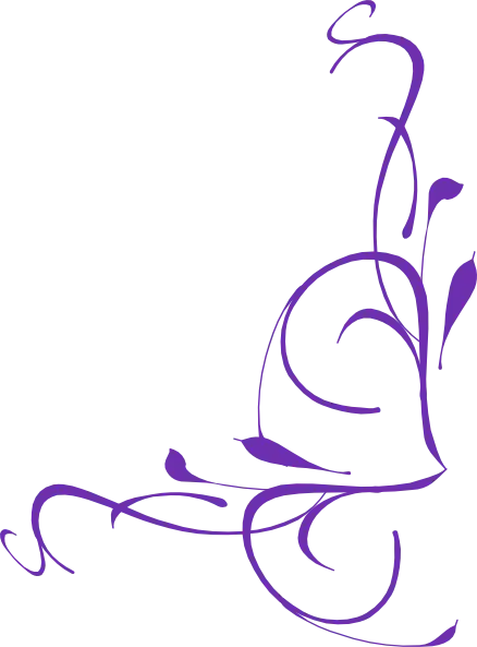Elegant Purple Floral Design