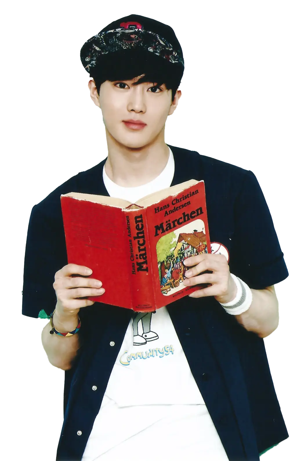 Man Reading a Book
