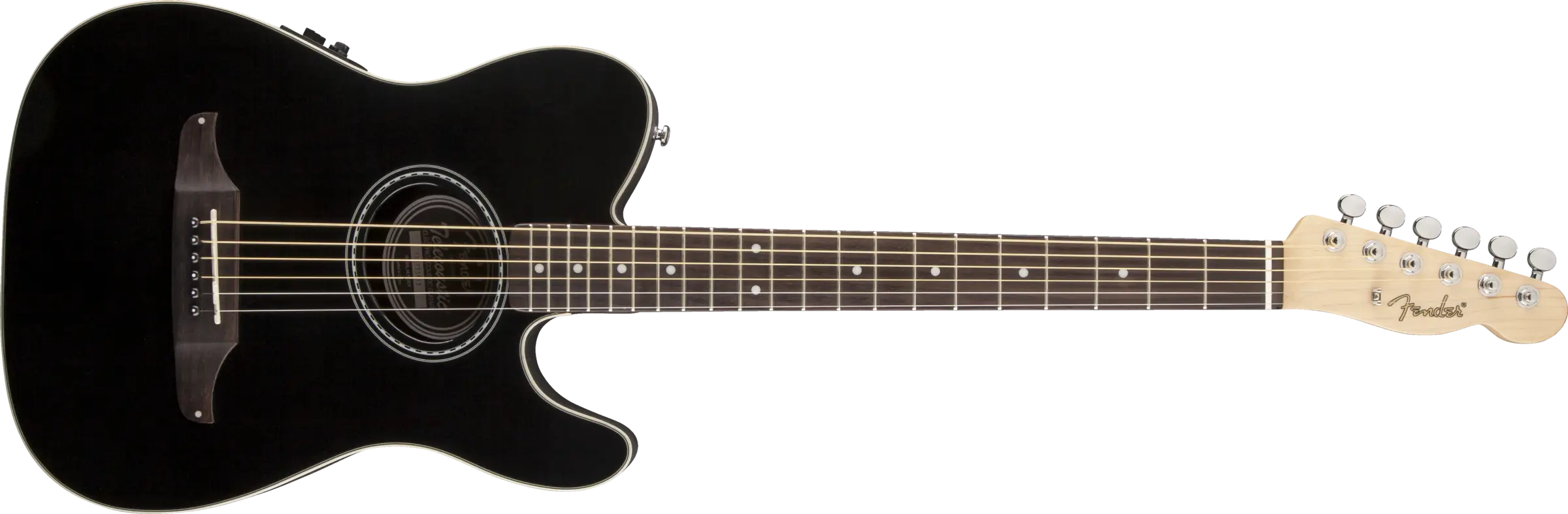 Classic Black Acoustic Guitar for Music Enthusiasts