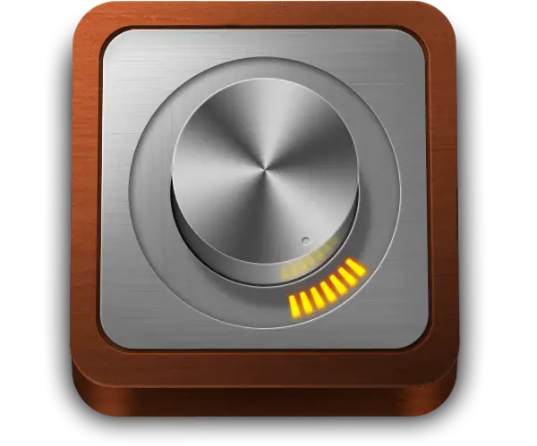 Metallic Knob with Dial