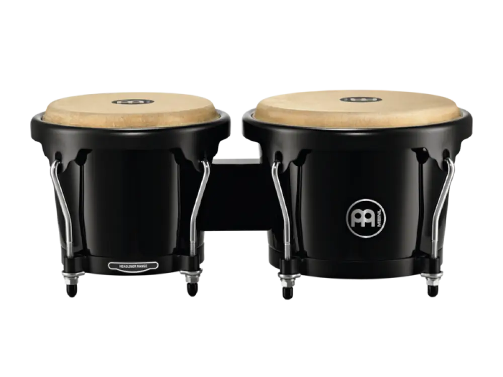 Black Bongo Drums for Percussion Music