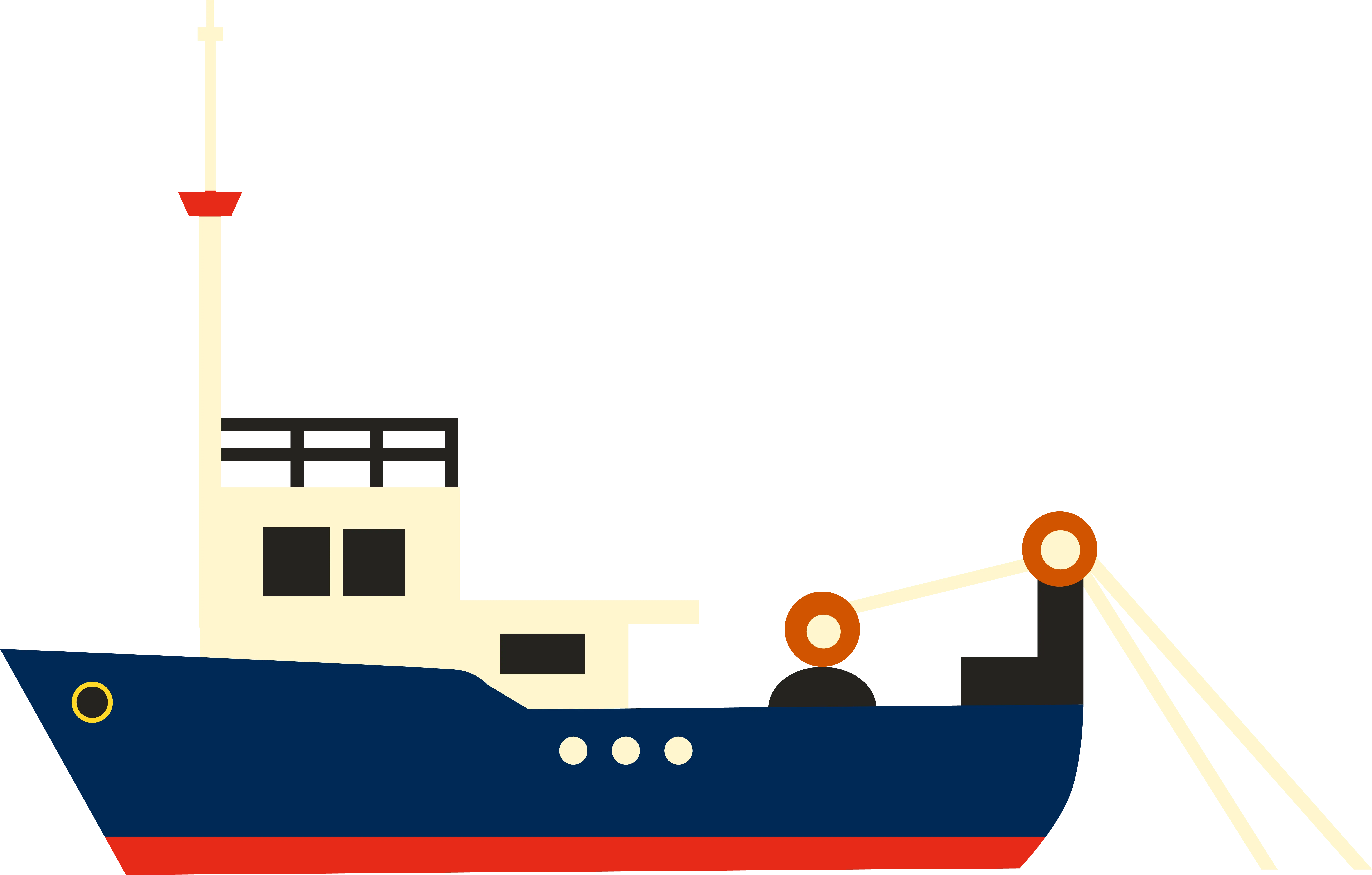 Fishing Boat Illustration