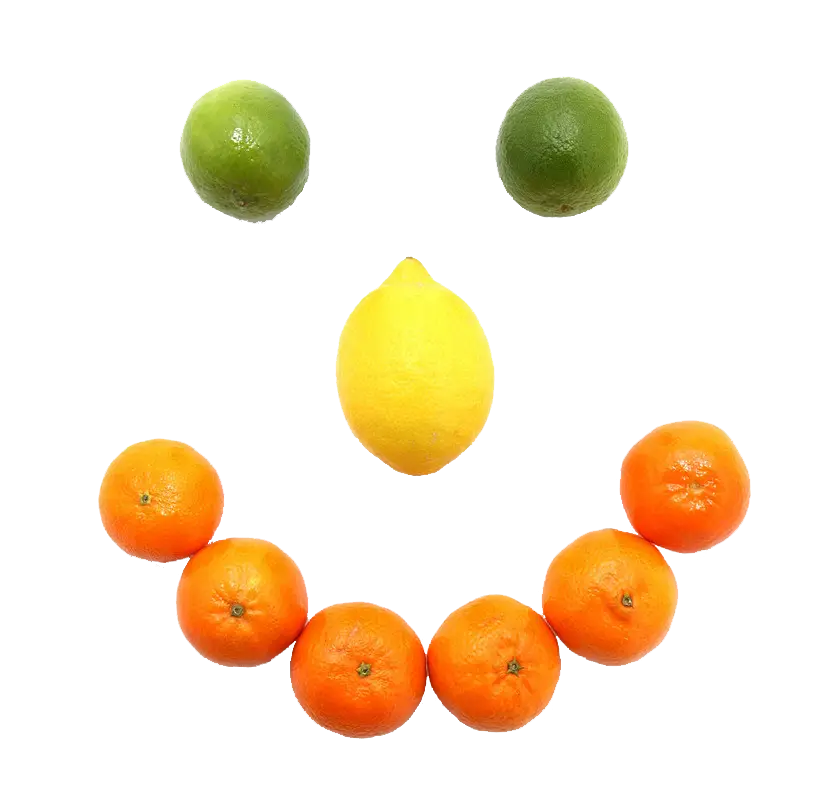 Fruit Smile with Citrus Fruits