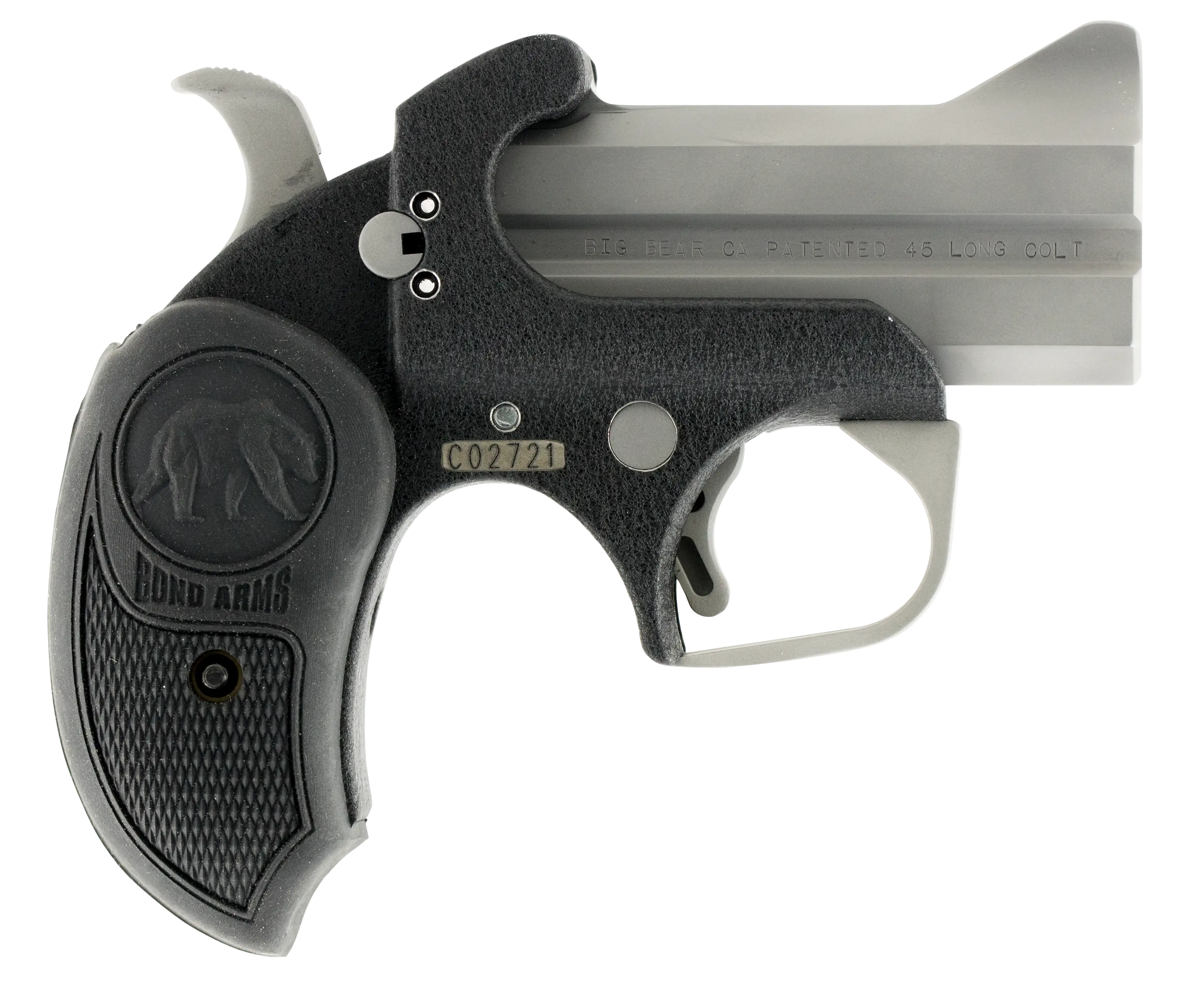 Compact Black Pistol for Defense