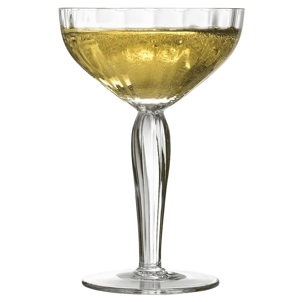 Champagne in Coupe Glass for Celebrations