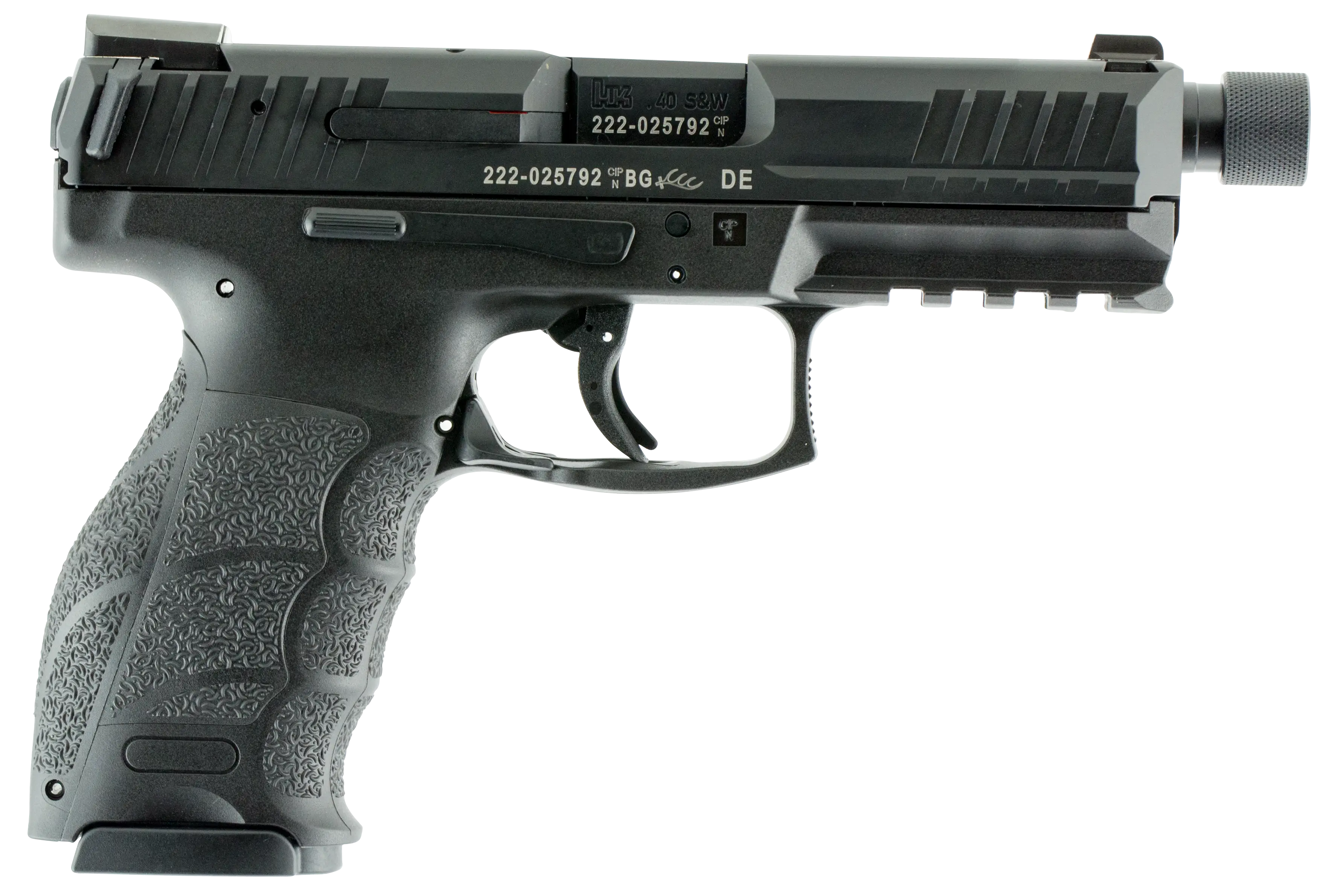 Modern Black Handgun Design