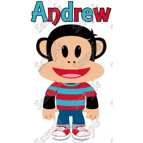 Cartoon Monkey Named Andrew