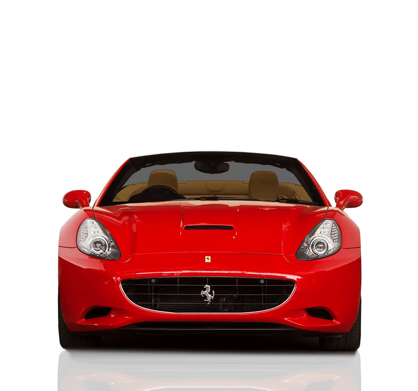Luxury Red Sports Car