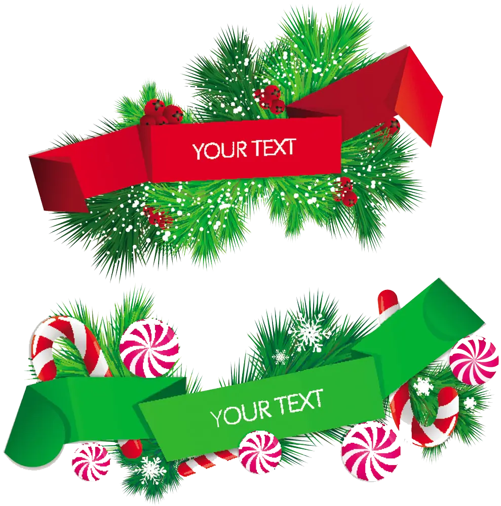 Festive Christmas Banners