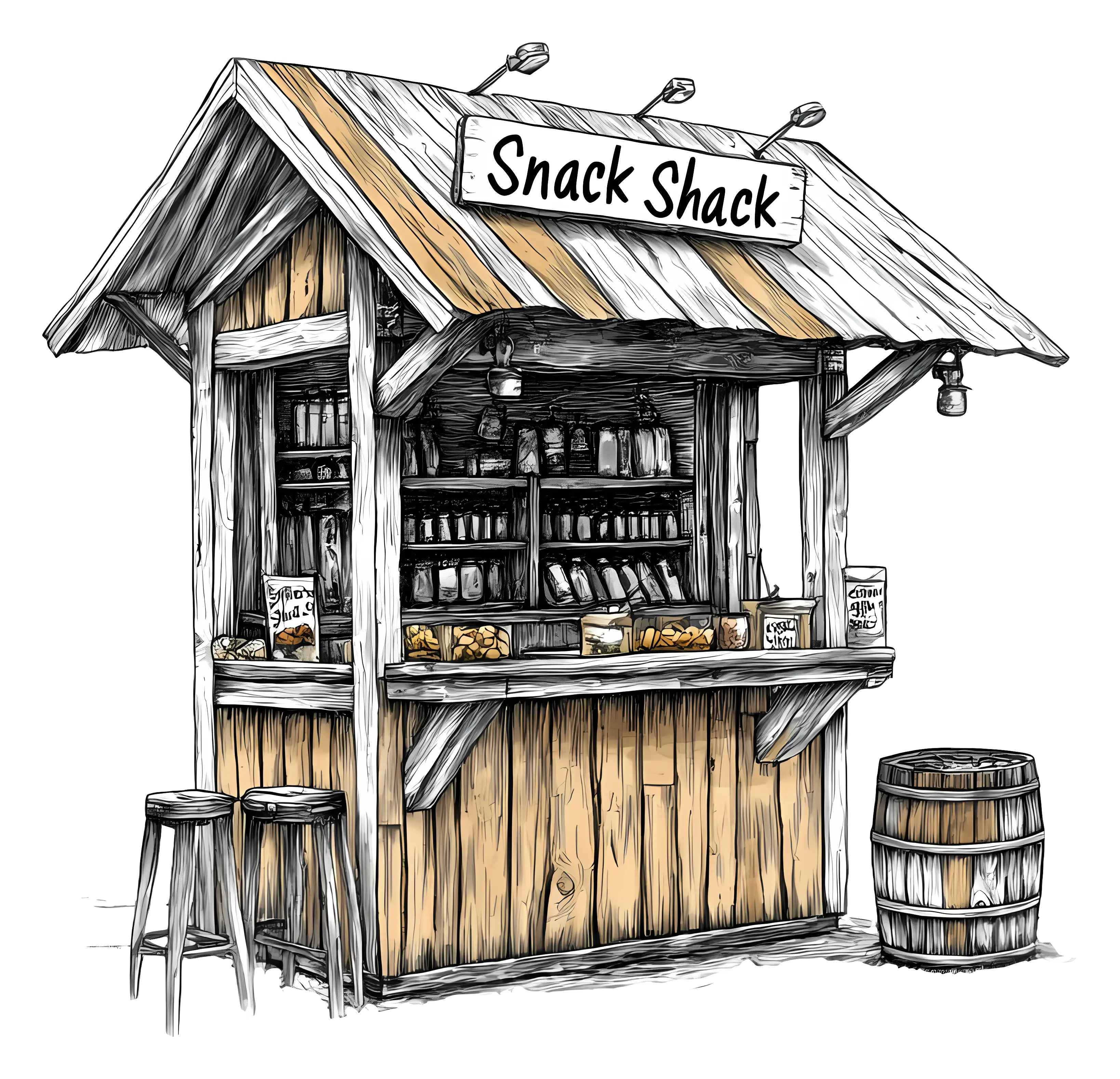 Rustic Snack Shack