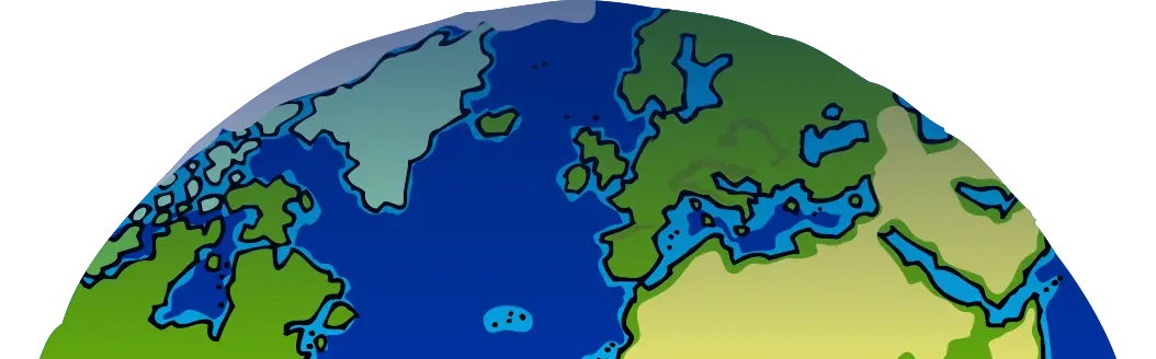 Colorful World Map Illustration
