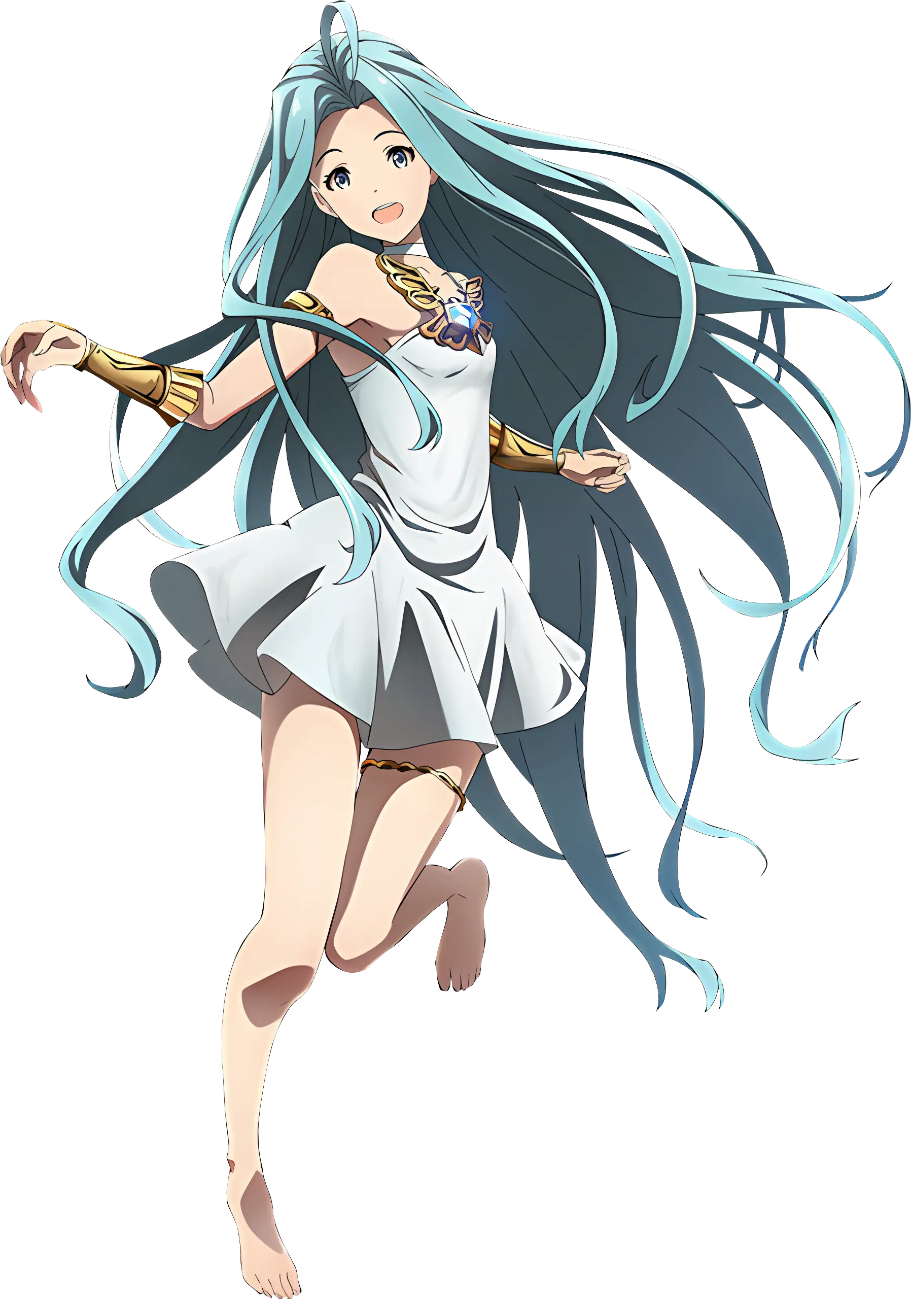 Anime Girl with Long Hair