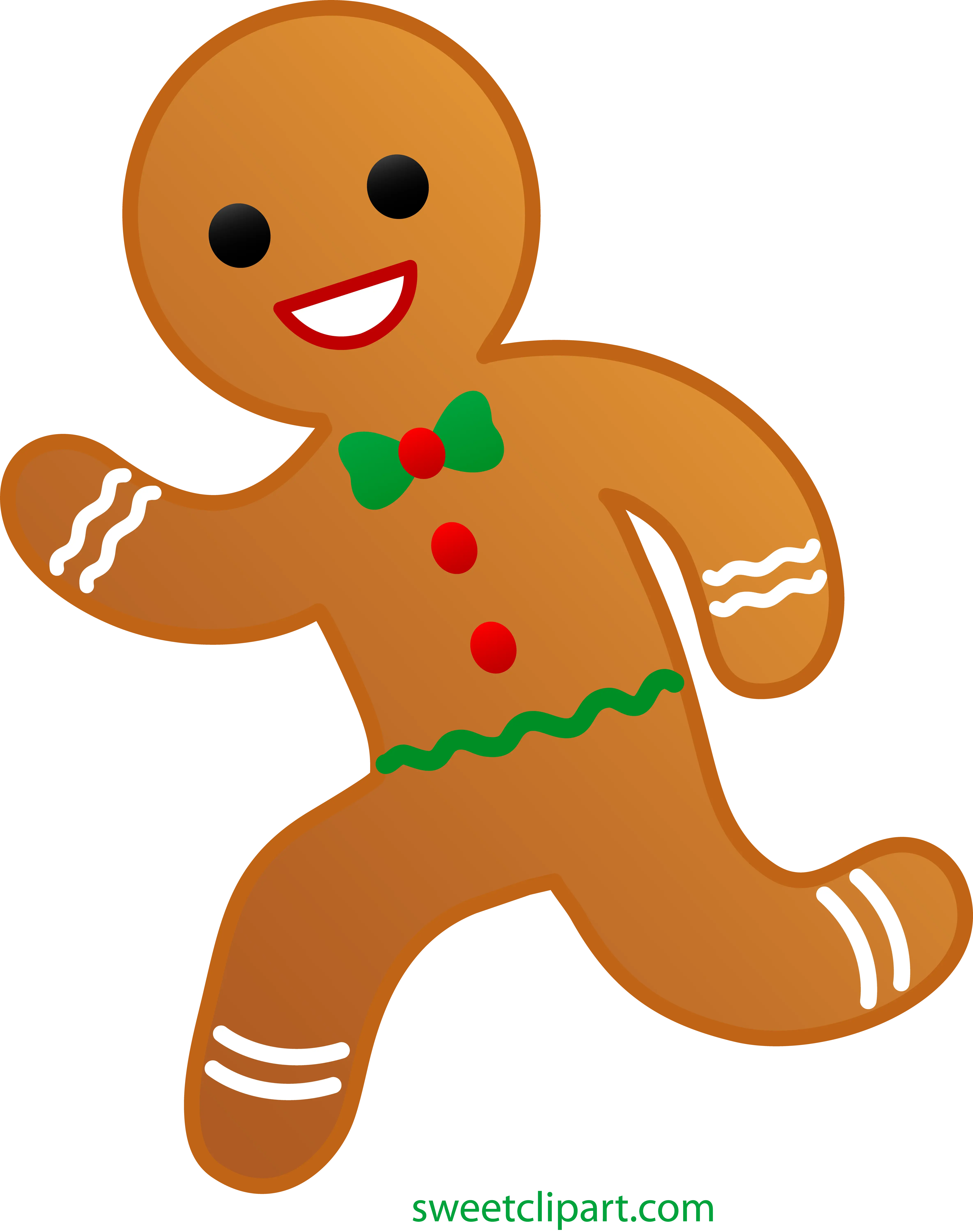 Running Gingerbread Man