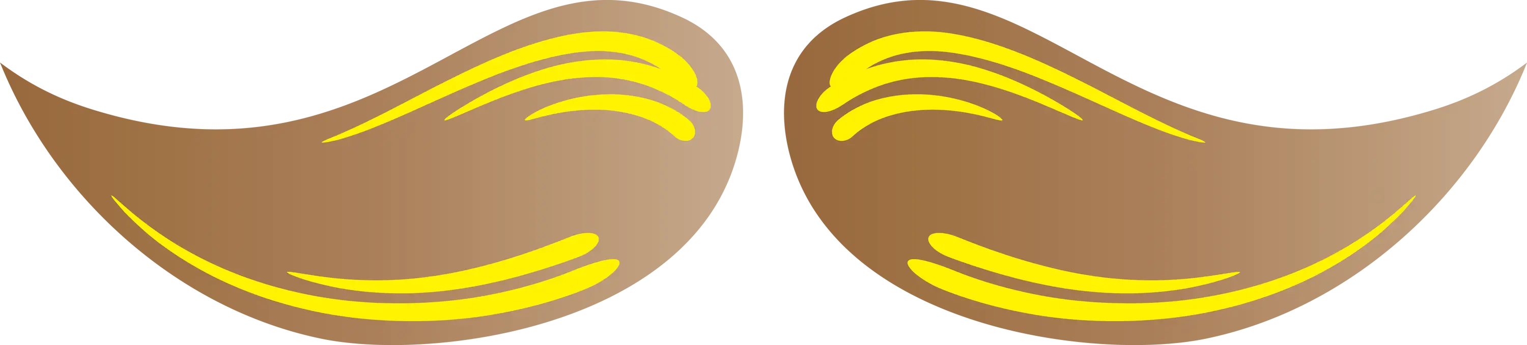 Brown Mustache Symbols