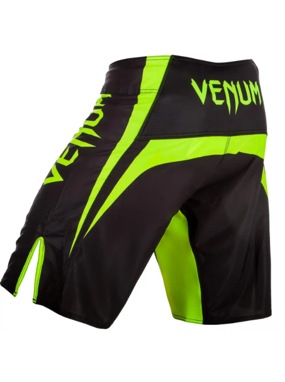 Black and Green Sports Shorts
