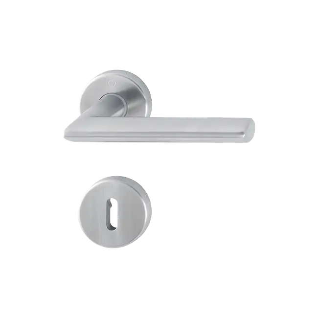 Modern Metal Door Handle with a Sleek Design