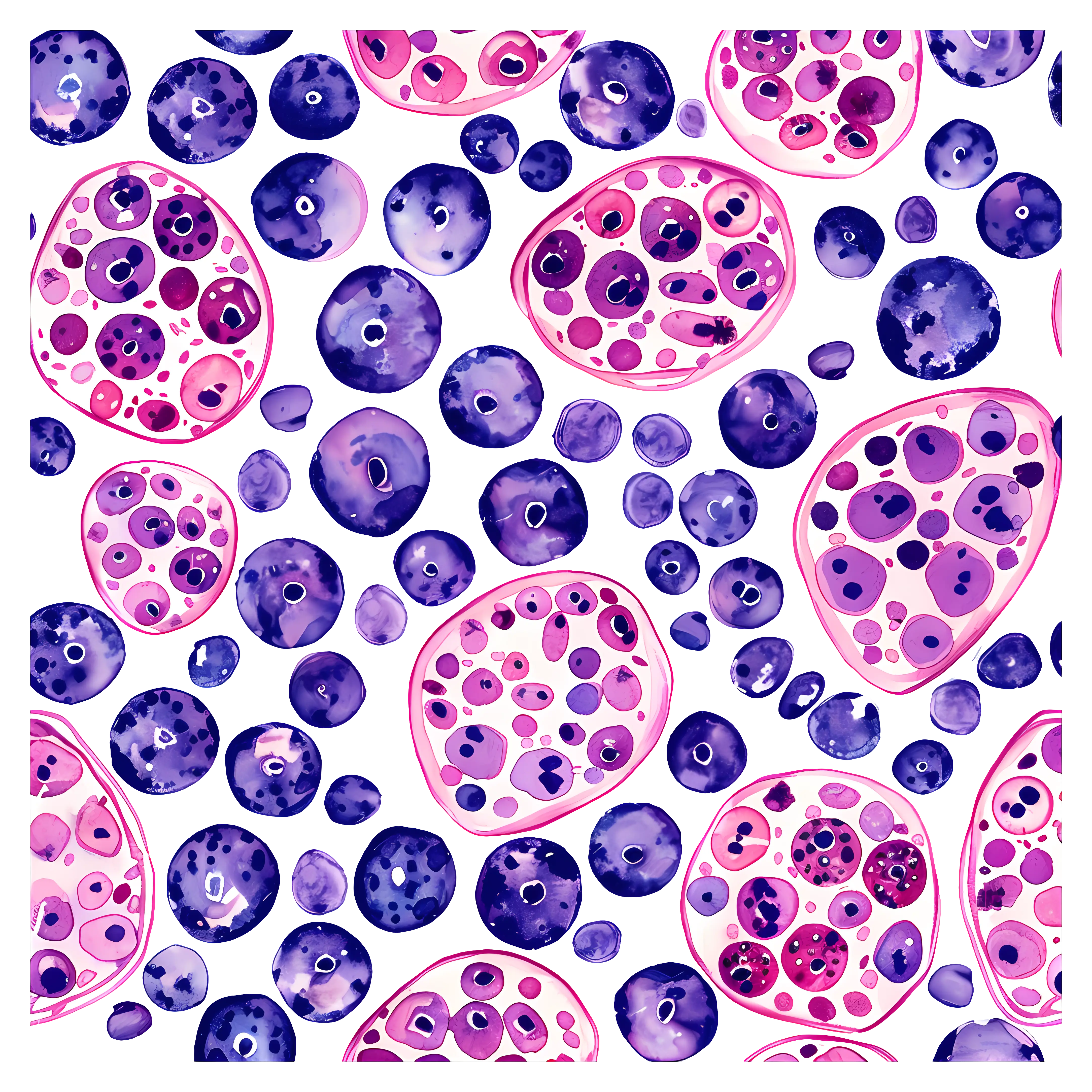 Abstract Circles Pattern