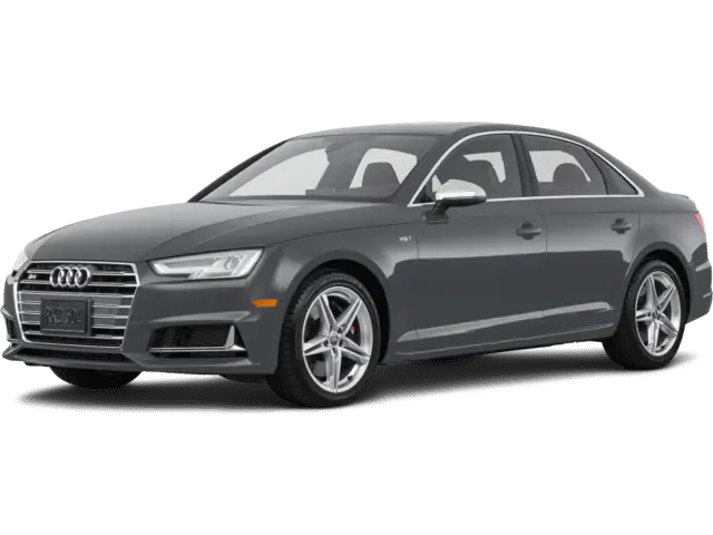 Elegant Gray Audi Sedan