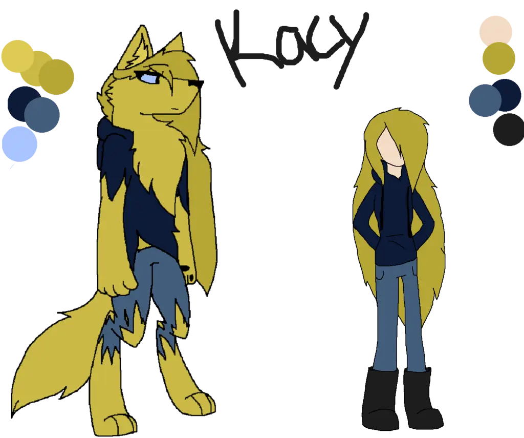 Anthropomorphic Characters Drawing