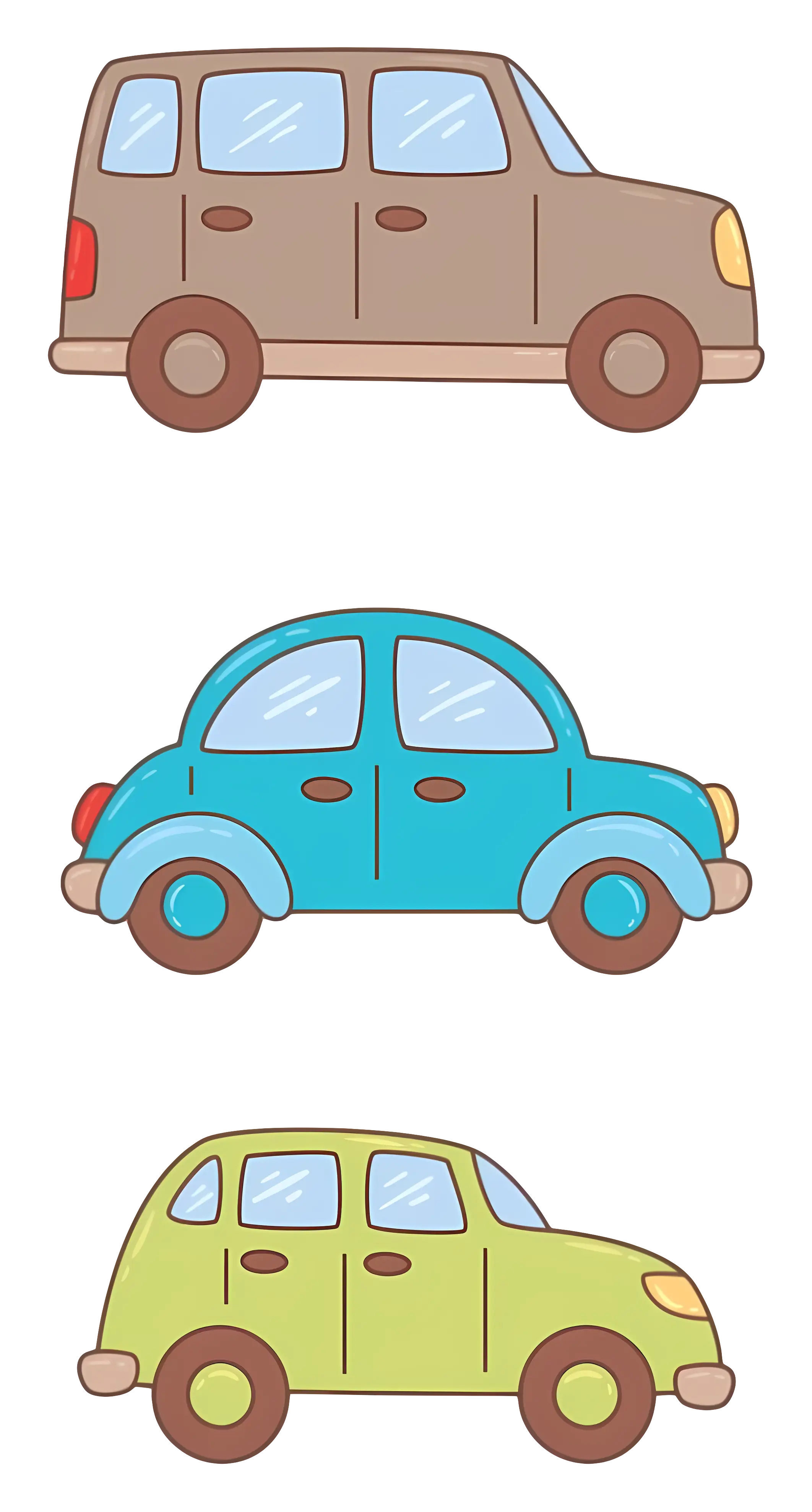 Cartoon Cars Illustration
