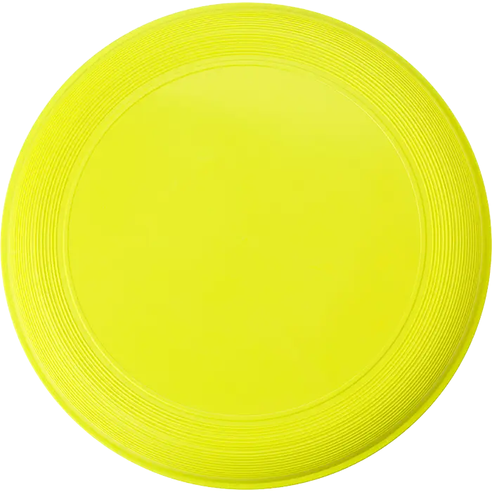Bright Yellow Frisbee for Fun Outdoors