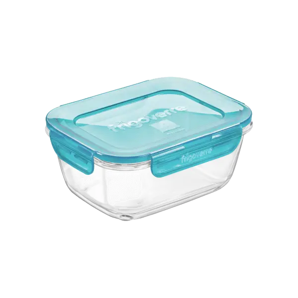 Glass Food Container with Lid for Storage