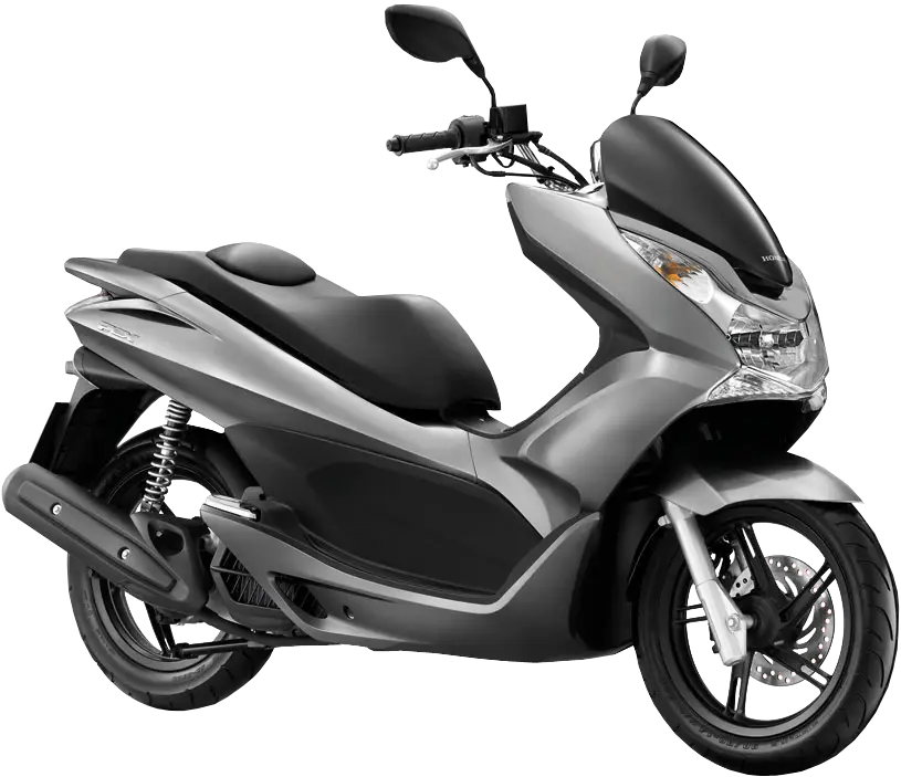 Modern Gray Scooter for City Commuting